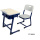 (Furntiure)Adjustable durable student desk and student chair
